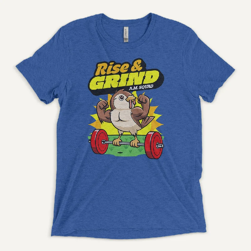 Limited Availability Rise And Grind Men’s Triblend T-Shirt