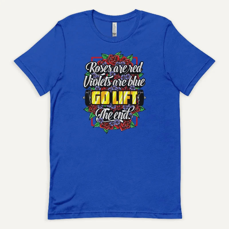 Year-End Sale Roses Are Red Go Lift Men’s Standard T-Shirt