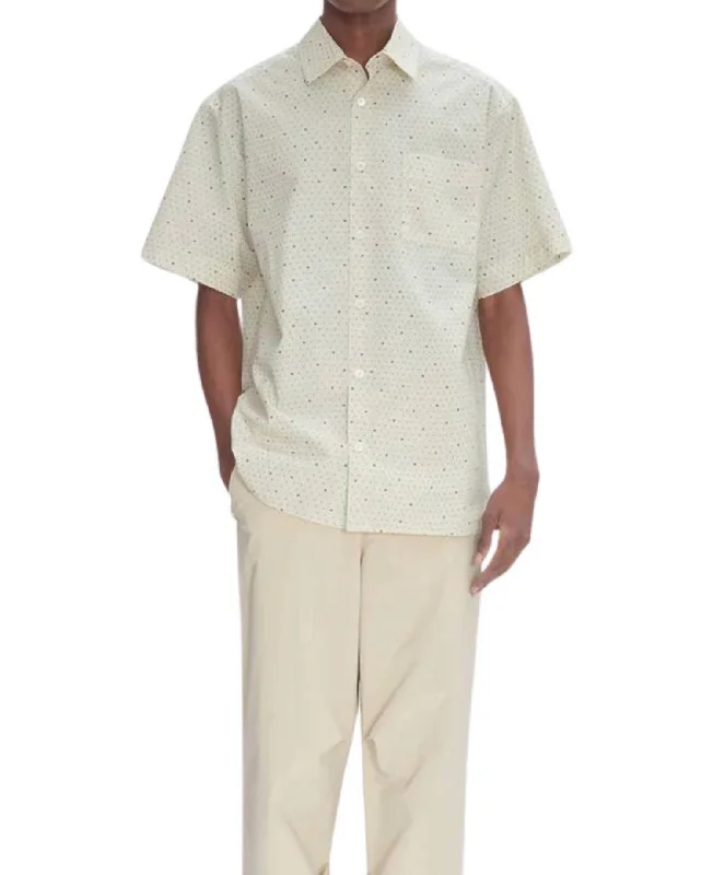 Savings Event Ross Shirt In Cream