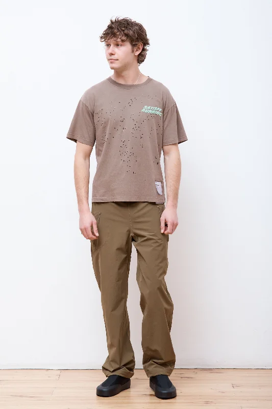 Weekend Offers You Can't Ignore MothTech T-Shirt Aged Brown