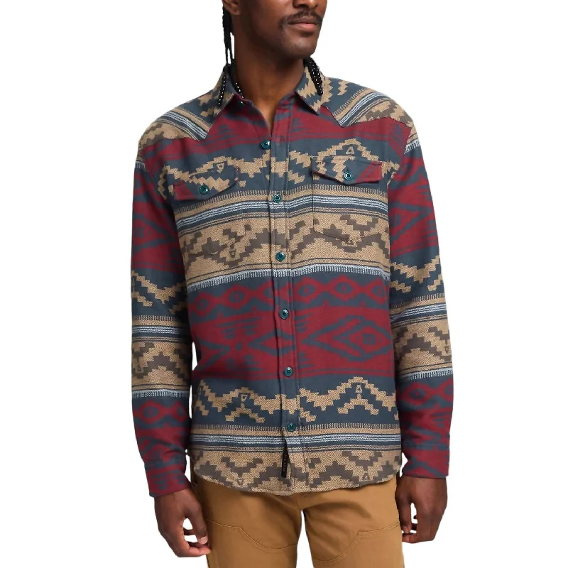 Super Sale Sheridan Longsleeve Shirt In Terranova Pampas