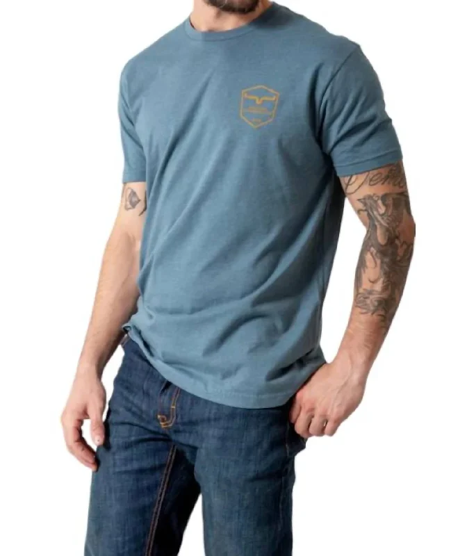 Limited Time Offer Shielded Trucker Shirt In Indigo