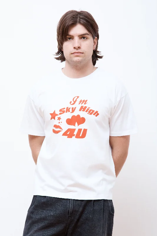 Top Pick Sky High 4 U T-Shirt Knit White