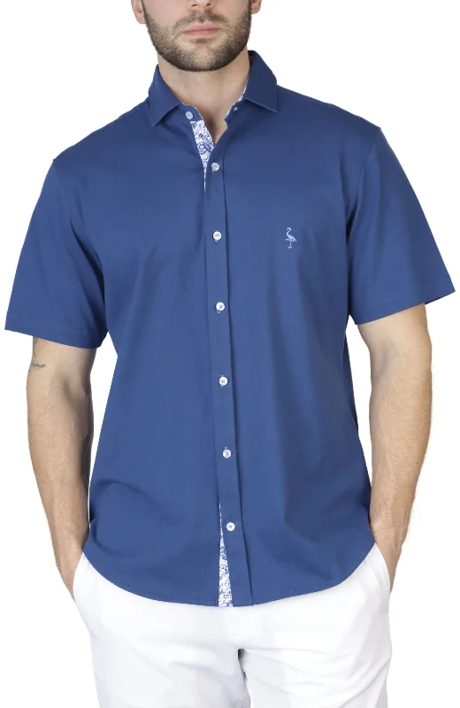 Weekend Special Solid Short Sleeve Getaway Shirt
