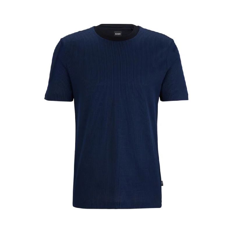 Discount Deals Structured-cotton T-shirt with mercerized finish