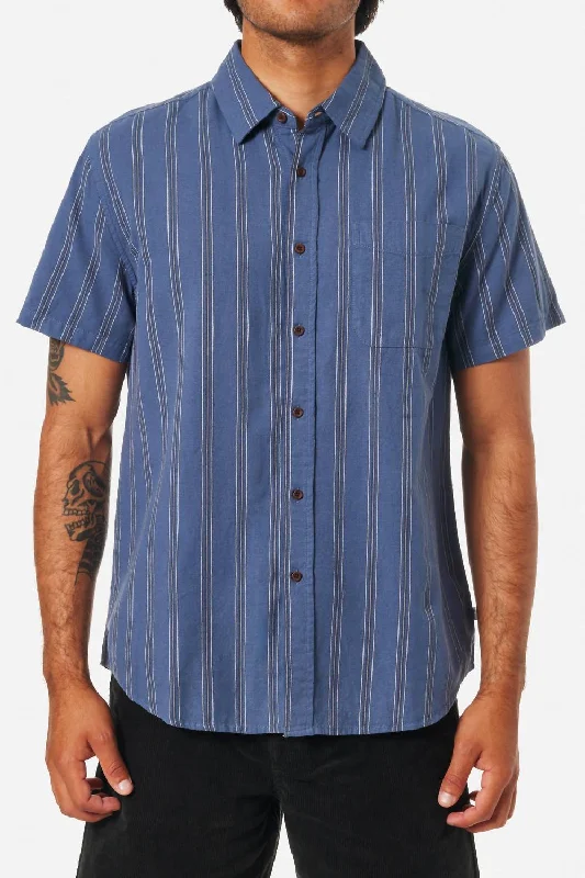 Epic Deals Strum Shirt In Washed Blue
