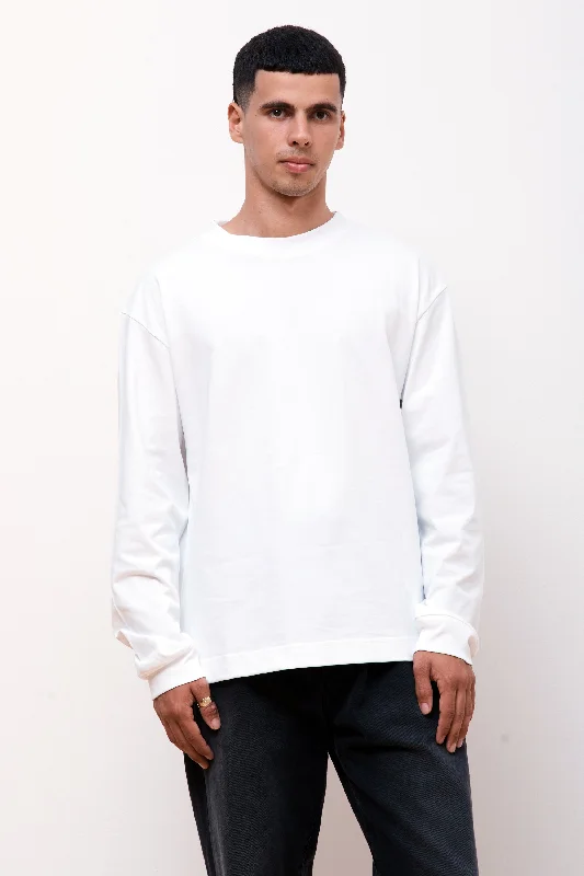 Make Your Weekend Count with Savings Javelin Long Sleeve T-shirt Optic White
