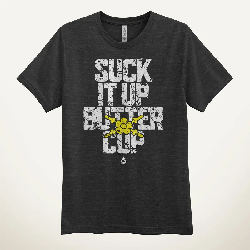 Can't Miss Suck It Up Buttercup Men's Triblend T-Shirt