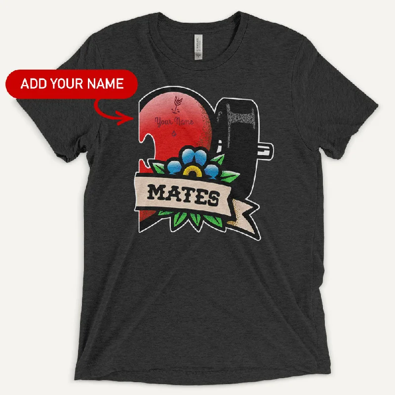 Extra Discount Swole Mates Personalized Men's Triblend T-Shirt (Mates)