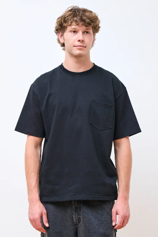 Huge Discounts T-Shirt With Pocket Black