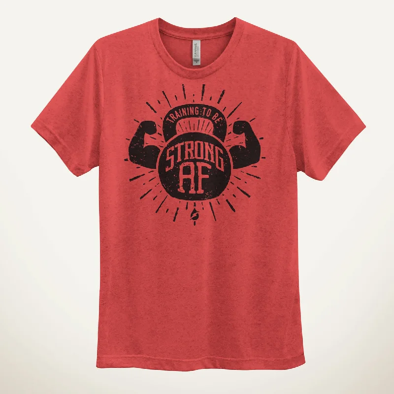 Exclusive Offers Training To Be Strong AF Men's Triblend T-Shirt