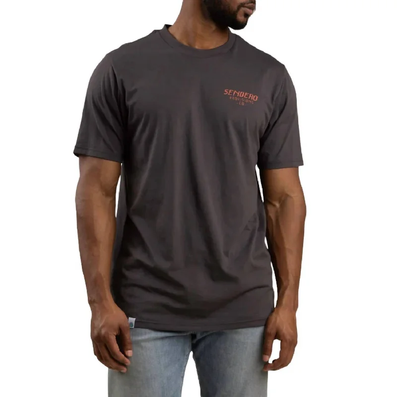 Price Cut Triceratops T-Shirt In Vintage Black