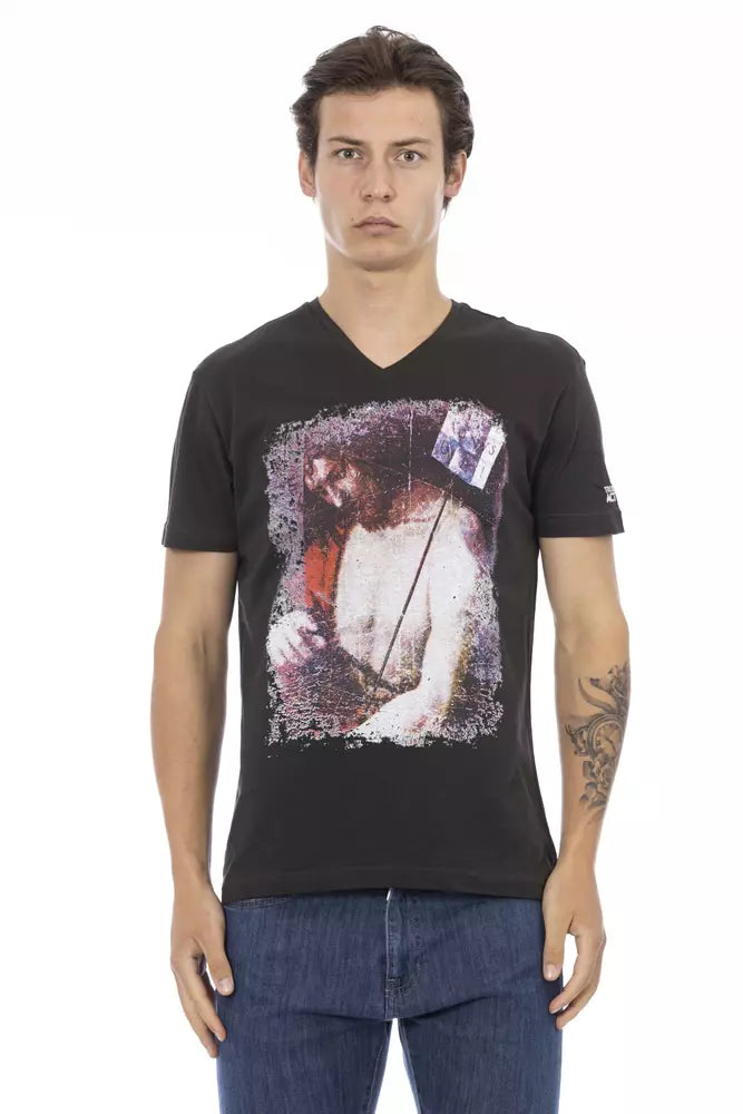 Weekend Shopping Bliss Trussardi Action  Cotton Men Men's T-Shirt