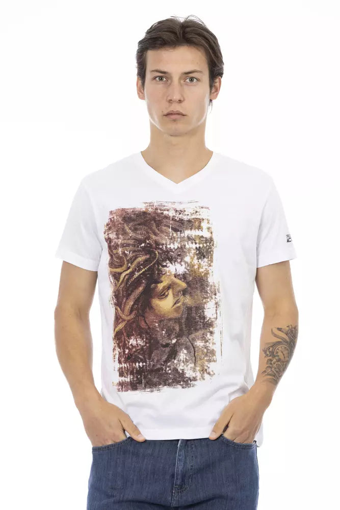 Weekend Offers That Sizzle Trussardi Action  Cotton Men Men's T-Shirt