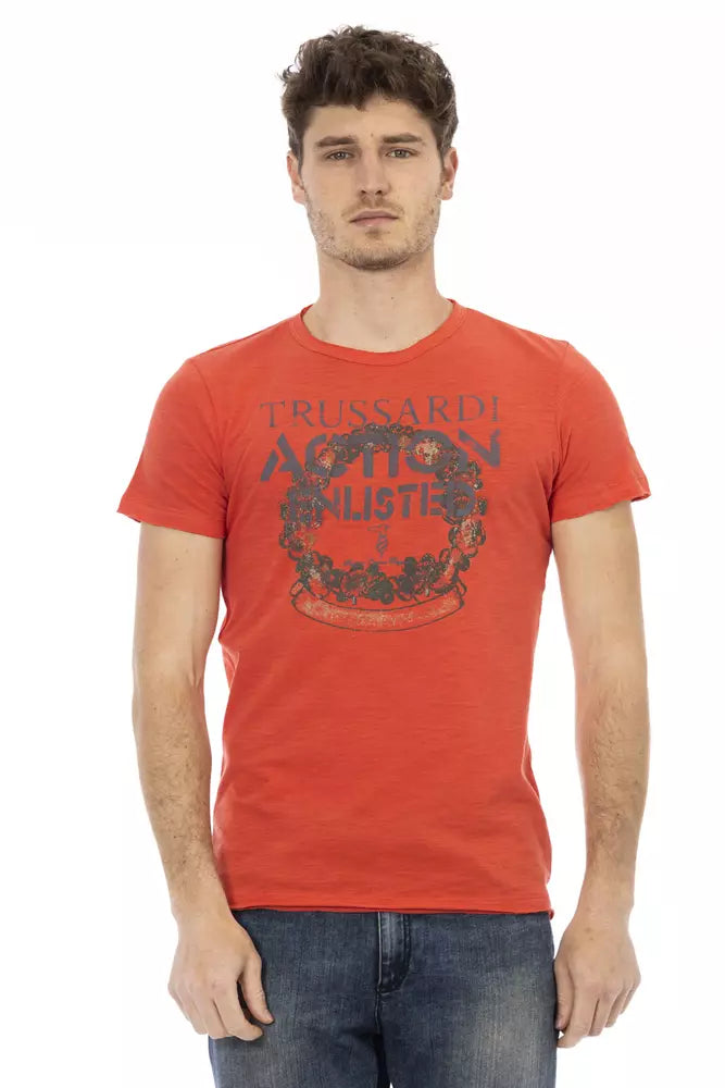 Get It Before It’s Gone Trussardi Action  Cotton Men Men's TShirt