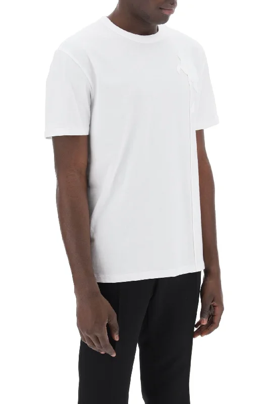 Weekend Savings Bonanza Valentino Garavani "flower Embroidered T-Shirt