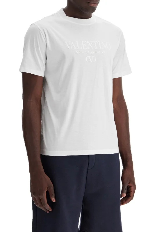 Year-End Deals Valentino Garavani T-Shirt With Logo Print