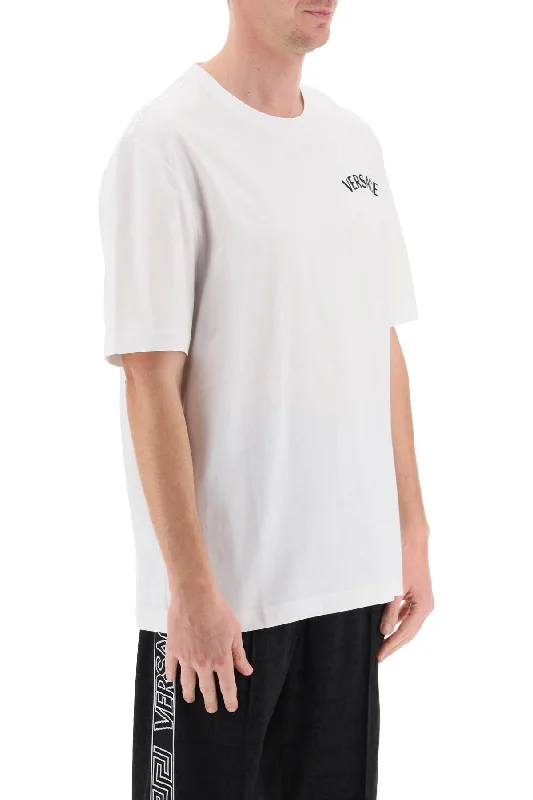 Weekend Bargains to Sizzle Versace Milano Stamp Crew-Neck T-Shirt