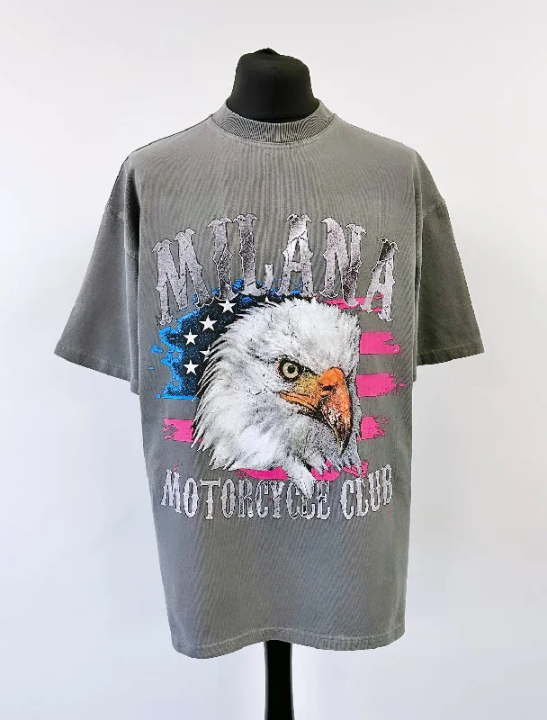 Shop and Save Washed Charcoal Heavyweight Vintage T-shirt.