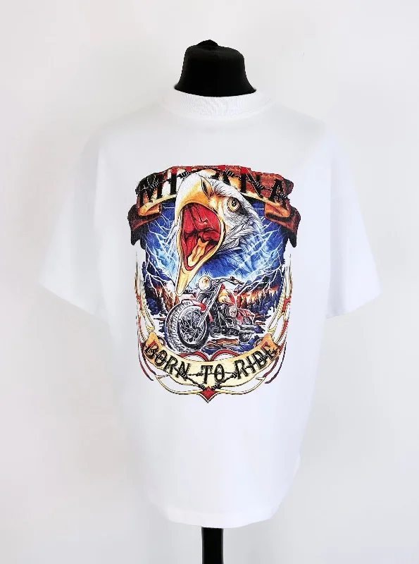 Price Reduction White Heavyweight Eagle T-shirt.