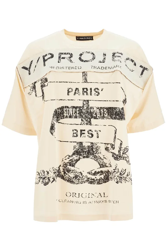 Weekend Flash Sale Y Project Men's "Paris' Best T-Shirt With
