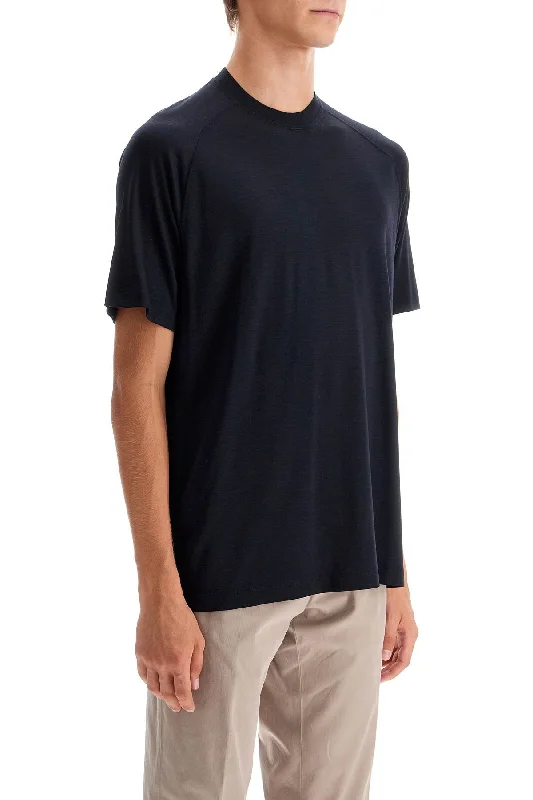 Closeout Zegna Wool Jersey T-Shirt For Men